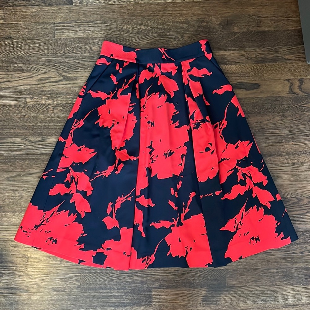 Carlisle Red/Black Dress Skirt